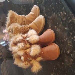 Little Girls Michael Kors Boots. Used, size 8